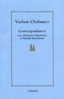 Correspondance avec Alexandre Soljenitsyne et Nadejda Mandelstam