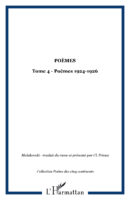 Poèmes – Tome 4 – Poèmes 1924-1926